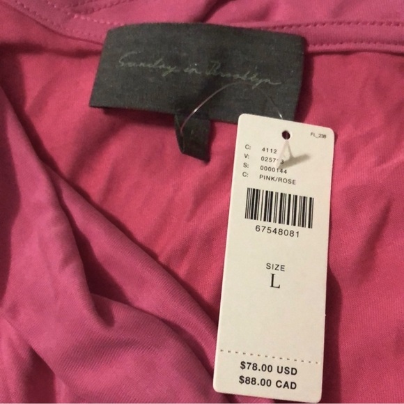 ANTHROPOLOGIE x SUNDAY IN BROOKLYN | Chic Pink Off-Shoulder Top - Picture 7 of 7